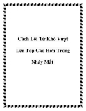 Cách Lôi Từ Khó Vượt Lên Top Cao Hơn Trong Nháy Mắt