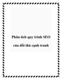 Phân tích quy trình SEO của đối thủ cạnh tranh