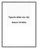 Nguyên nhân của việc dancer từ khóa