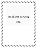 Một số kênh marketing online