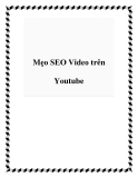 Mẹo SEO Video trên Youtube