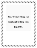 SEO Copywriting - kỹ thuật giật tit tăng click lên 200%