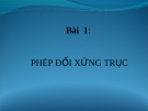 Bài 1: PHÉP ĐỐI XỨNG TRỤC