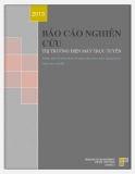 BÁO CÁO NGHIÊN CỨUTHỊ TRƯỜNG ĐIỆN MÁY TRỰC TUYẾN 2013