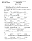 Đề thi chọn đội tuyển học sinh giỏi môn tiếng anh lớp 11 THPT Minh Khai 2012 - 2013