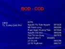 BOD - COD