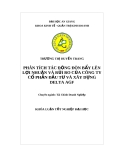 PHÂN TÍCH TÁC ĐỘNG ĐÒN BẨY LÊN LỢI NHUẬN VÀ RỦI RO CỦA CÔNG TY CỔ PHẦN ĐẦU TƯ VÀ XÂY DỰNG DELTA AGF