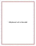 100 phrasal verb cơ bản nhất