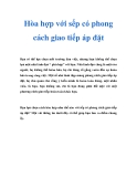Hòa hợp với sếp có phong cách giao tiếp áp đặt