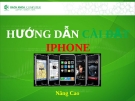 Hướng dẫn cài đặt iphone