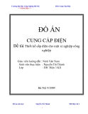 Đồ án Cung cấp điện: Thiết kế cấp điện cho một xí nghiệp công nghiệp