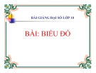 Bài giảng Đại số 10 chương 5 bài 2: Biểu đồ