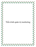 Tiến trình quản trị marketing