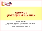 Marketing căn bản - chương 6