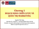 Quản trị marketing (Nguyễn Tiến Dũng) - Chương 1