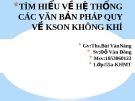 Tìm hiểu về hệ thống các văn bản pháp quy về kson không khí