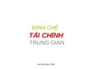 Bài giảng định chế tài chính trung gian  - Nguyễn Anh tuấn