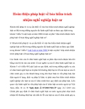 Hoàn thiện pháp luật về bảo hiểm trách nhiệm nghề nghiệp luật sư