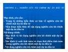 Bài giảng Quản trị dự án đầu tư: Chương 4. Nghiên cứu tài chính dự án đầu tư  - GV: Huỳnh Nhựt Nghĩa