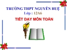 Bài giảng Hình học 12 chương 3 bài 3: Phương trình đường thẳng trong không gian