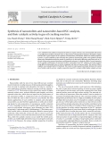 Synthesis of nanozeolites and nanozeolite-based FCC catalysts, and their catalytic activity in gas oil cracking reaction