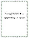 Phương Pháp và Cách học ngữ pháp tiếng Anh hiệu quả