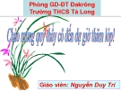 Bài giảng Đại số 9 chương 3 bài 5: Giải bài toán bằng cách lập hệ phương trình