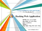 Hacking Web Application