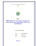 Tiểu luận: Các nguyên tắc sáng tạo được sử dụng trong quá trình phát triển của bộ nhớ ram