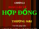 Bài giảng hay về luật kinh doanh - Trường ĐH Công Nghiệp Tp.HCM - Chương 6