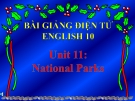 Bài giảng Tiếng Anh 10 unit 11 National parks