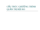 Bài giảng quản trị rủi ro tài chính - Bài 14