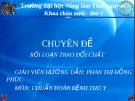 Chuyên đề rối loạn trao đổi chất - ĐH Nông Lâm Thái Nguyên