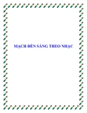 Mạch đèn sáng theo nhạc và biến đổi DC/AC