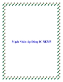 Mạch Nhân Áp Dùng IC NE555