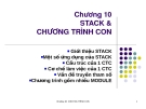 Cấu trúc máy tính - Chương 10