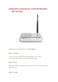 Hướng dẫn cài đặt Router Tenda W316R