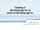 Hệ điều hành LINUX (Nguyễn Nam Trung ) - Chương 3