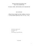 Đồ án:TÍNH TOÁN THIẾT KẾ HỆ THỐNG CHƯNG LUYỆN HỖN HỢP HAI CẤU TỬ CS2 – CCl4