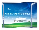 PHỤ GIA TẠO NHŨ DO/H2O