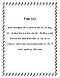 Quyết định số 28/2002/QĐ - BVHTT