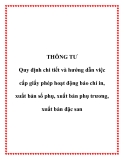 Thông tư số 16/2010/TT-BTTTT