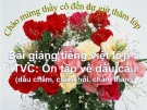 Bài giảng Tiếng việt 5 tuần 29 bài: Ôn tập về dấu câu