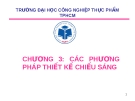 Bài giảng kỹ thuật chiếu sáng - Gv.Bùi Văn Hiền - Chương 3