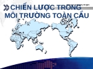 Chương 7- Chiến lược trong môi trường toàn cầu