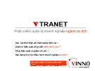 Vtranet - Phần mềm quản lý doanh nghiệp ngành du ịch