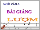 Bài giảng Ngữ văn 6 bài 24: Lượm