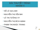 Bài thuyết trình kinh tế quốc tế - Chế độ tối huệ quốc