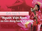 Đề tài Người Việt Nam ưu tiên dùng hàng Việt Nam