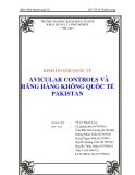 Tiểu luận:Aviation Controls và hãng hàng không Pakistan